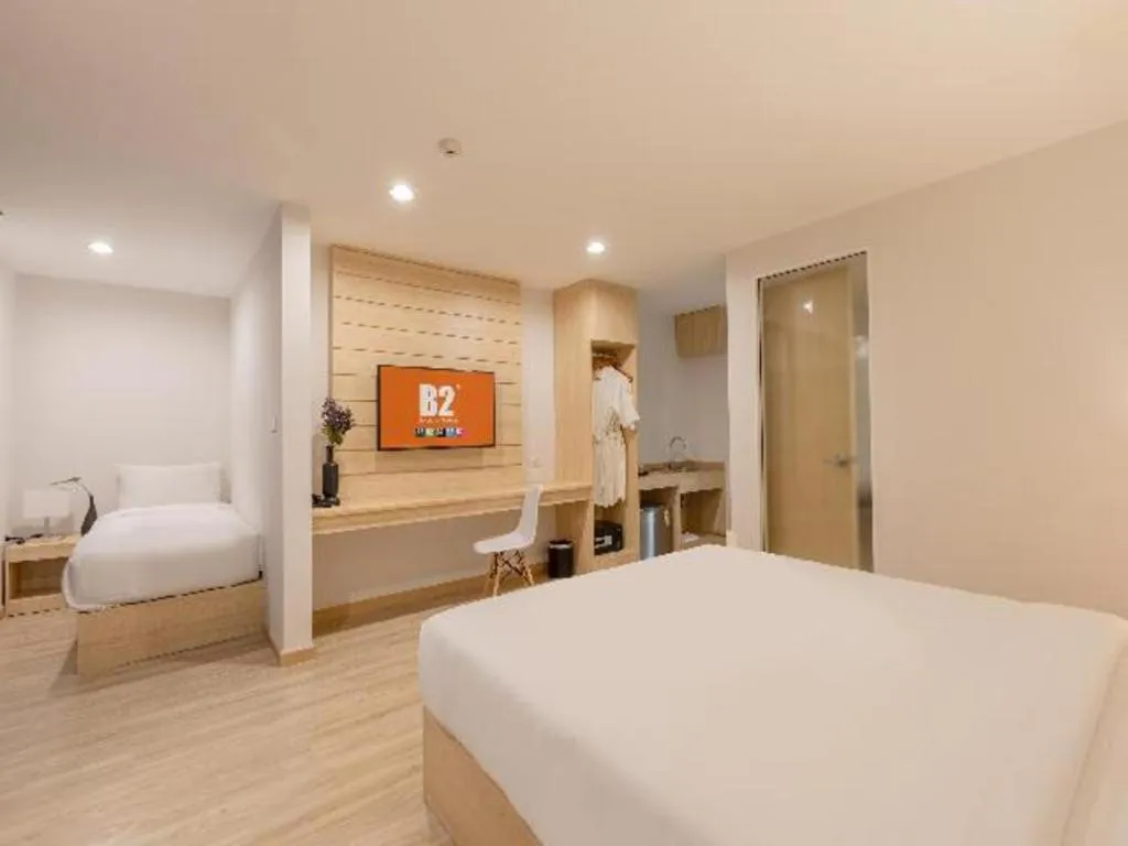 Bed in B2 Don Mueang Premier Hotel