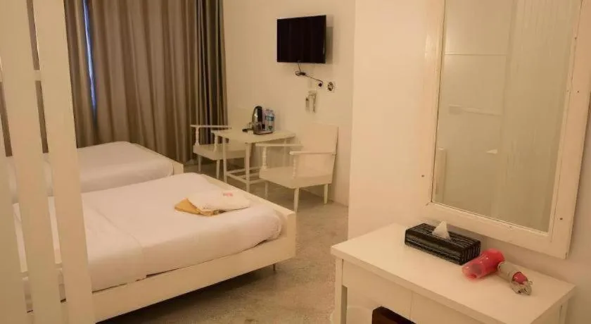 Bed in Chiang Rai Hotel