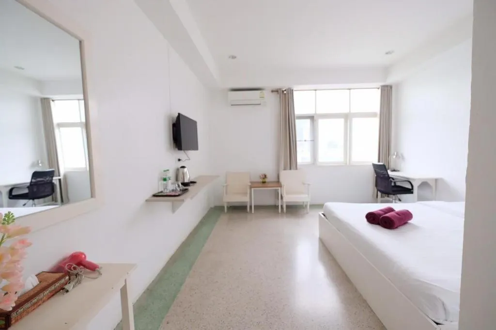 Bed in Chiang Rai Hotel