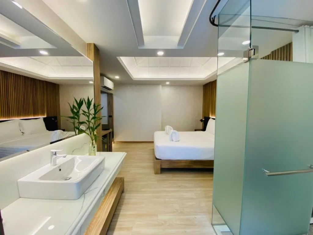 Bed in Phattrasom Villa