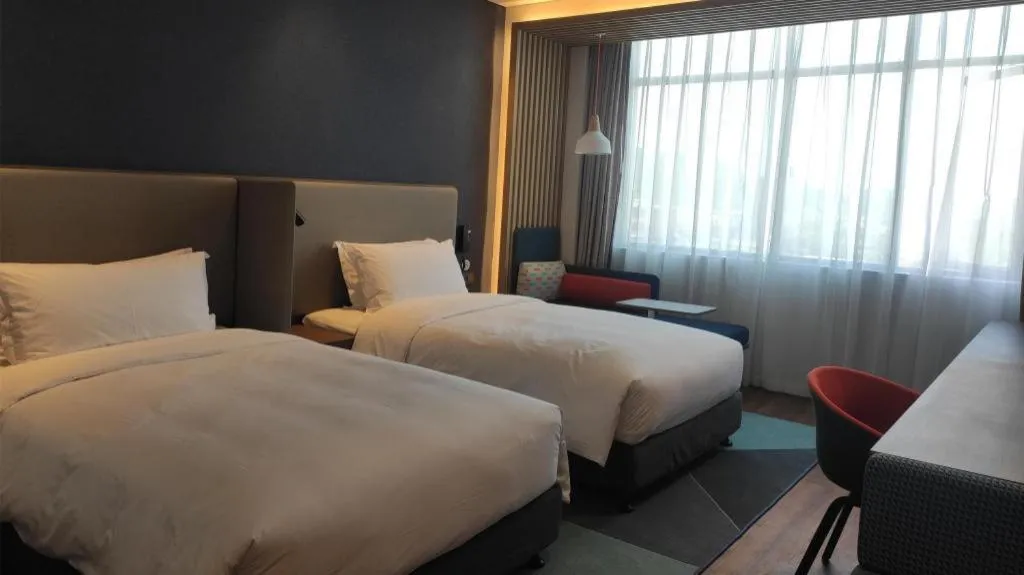 Bed in Holiday Inn Express Jingdezhen Ancient Town By IHG