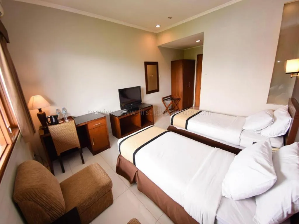 Bed in Hotel Nyland Pasteur Bandung