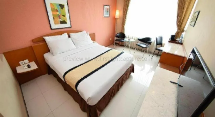 Bed in Hotel Nyland Pasteur Bandung