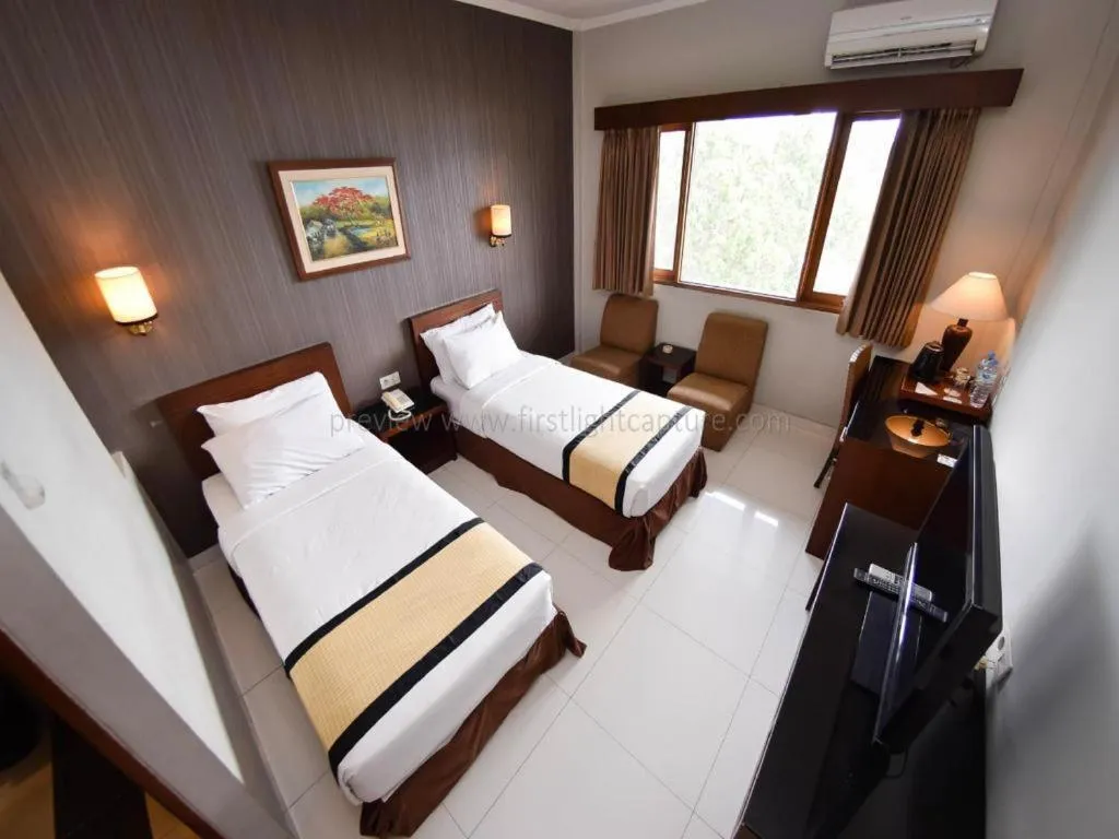 Bed in Hotel Nyland Pasteur Bandung
