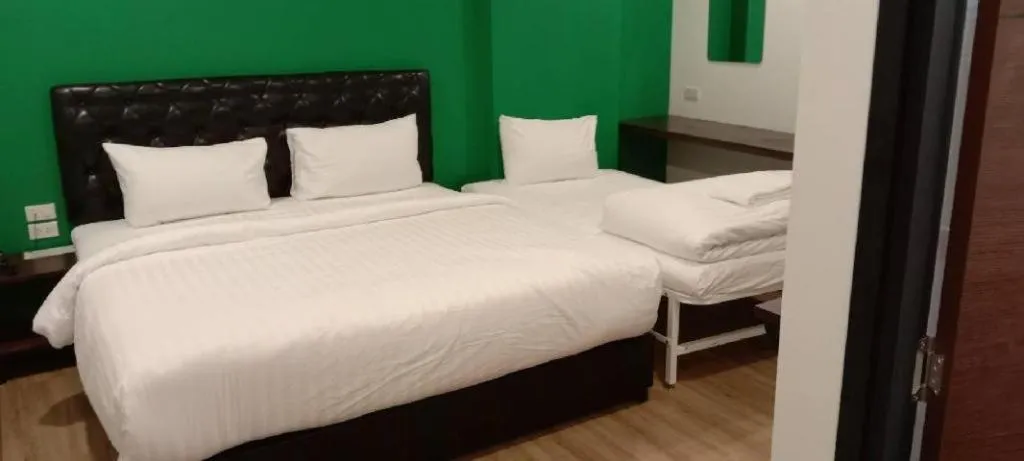 Bed in K2Green Hotel