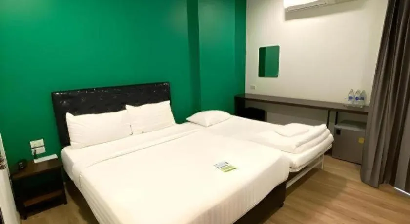Bed in K2Green Hotel