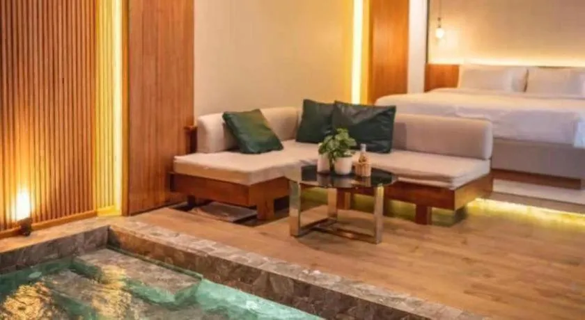 Bed in K2Green Hotel