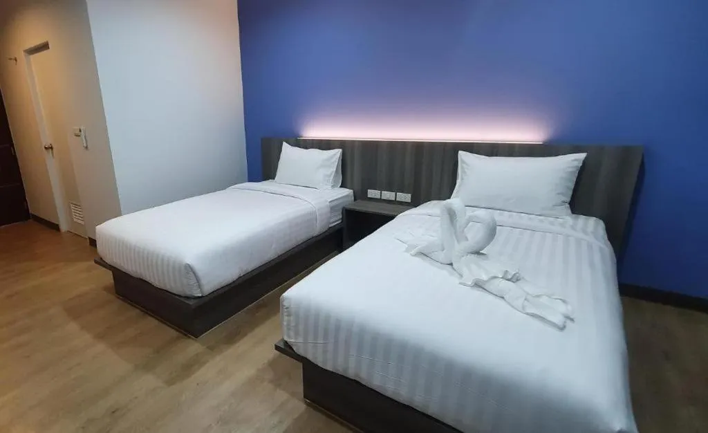 Bed in Tripper Hotel