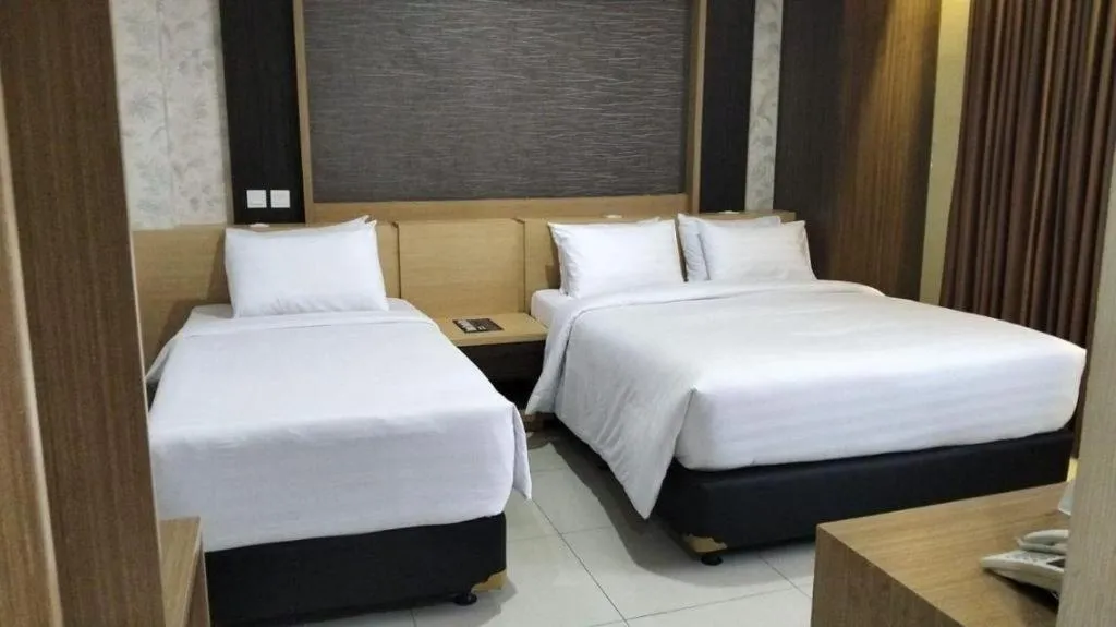 Bed in Hotel Harmoni Tasikmalaya