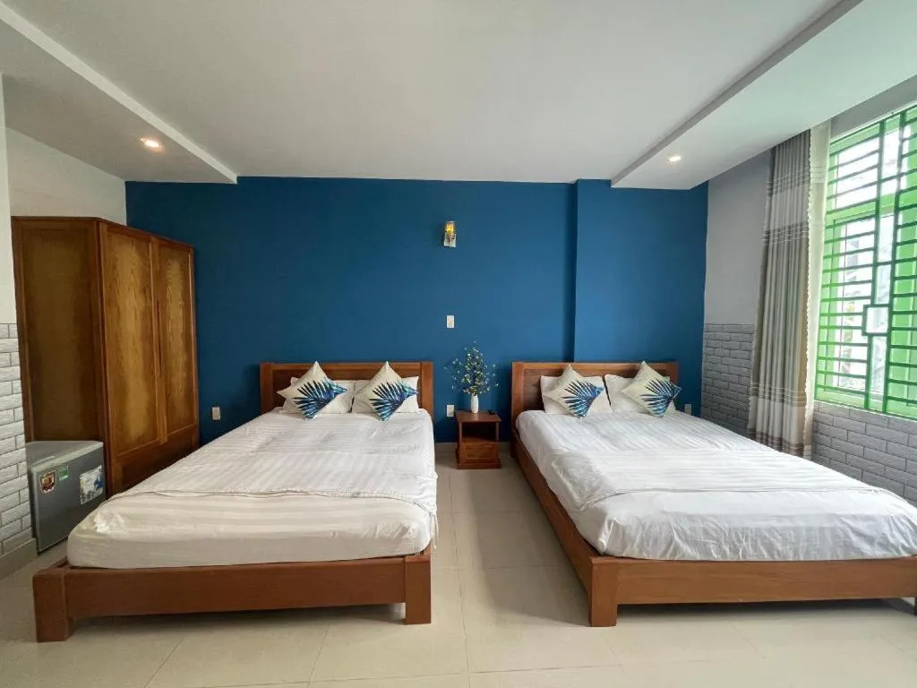 Bed in LAN ANH BOUTIQUE MOTEL