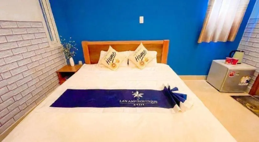 Bed in LAN ANH BOUTIQUE MOTEL