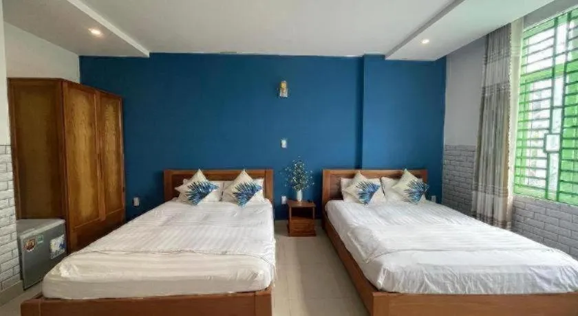 Bed in LAN ANH BOUTIQUE MOTEL