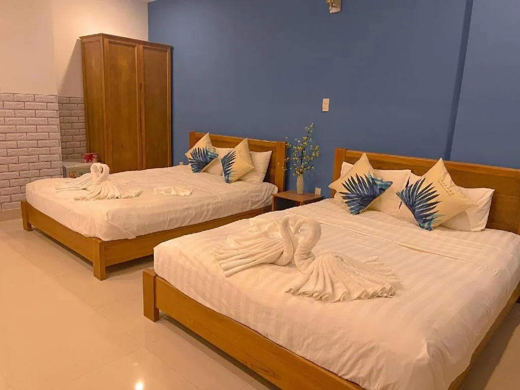 Bed in LAN ANH BOUTIQUE MOTEL