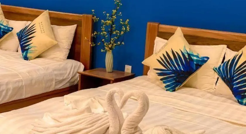 Bed in LAN ANH BOUTIQUE MOTEL