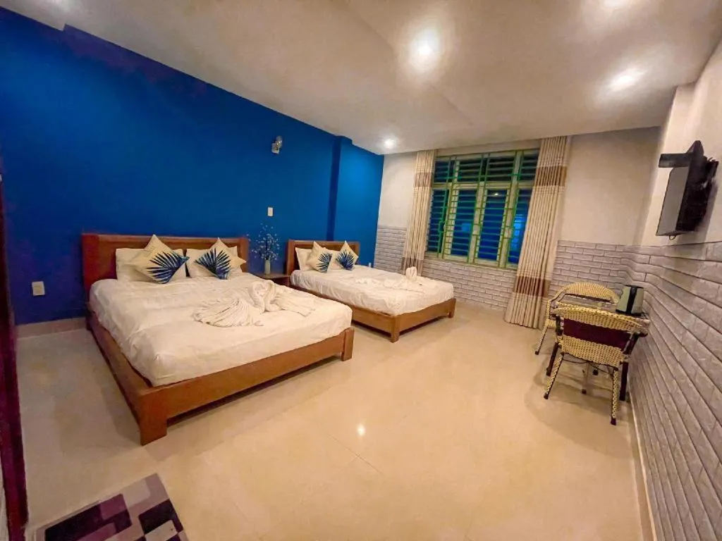 Bed in LAN ANH BOUTIQUE MOTEL