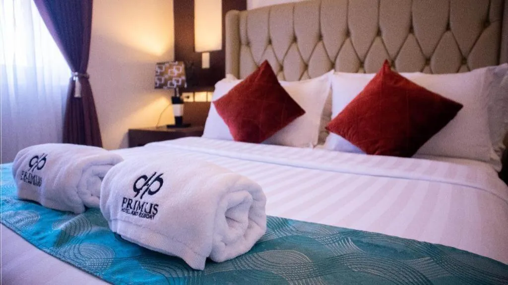 Bed in Primus Hotel and Resort