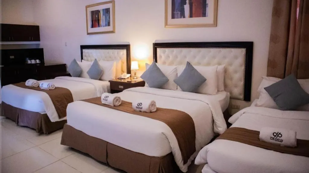 Bed in Primus Hotel and Resort