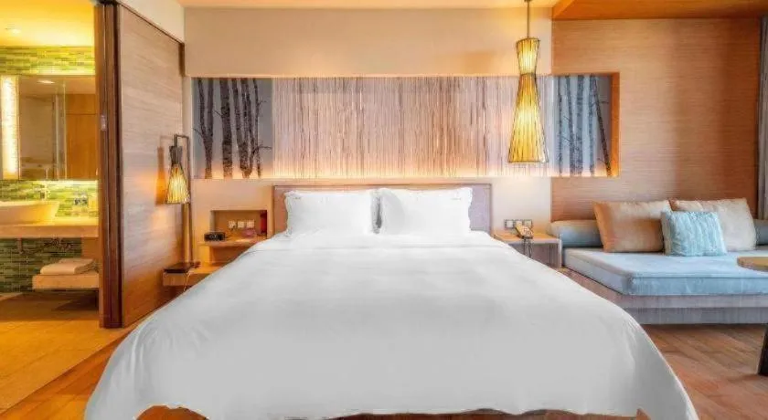 Bed in Wulan Resort Hainan ClearWater Bay