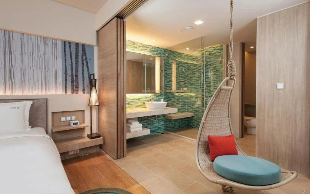 Bed in Wulan Resort Hainan ClearWater Bay