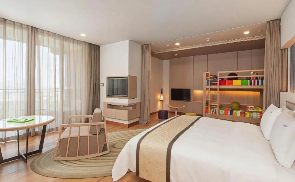 Bed in Wulan Resort Hainan ClearWater Bay