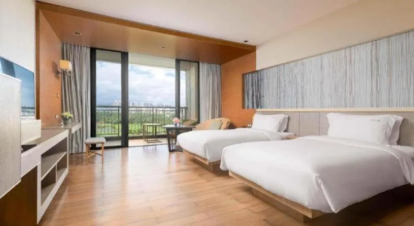 Bed in Wulan Resort Hainan ClearWater Bay