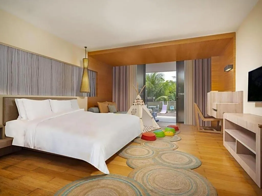 Bed in Wulan Resort Hainan ClearWater Bay