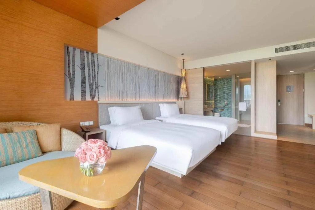 Bed in Wulan Resort Hainan ClearWater Bay