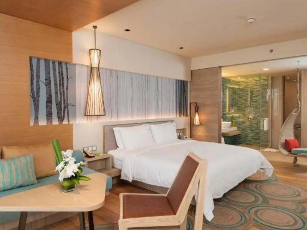 Bed in Wulan Resort Hainan ClearWater Bay