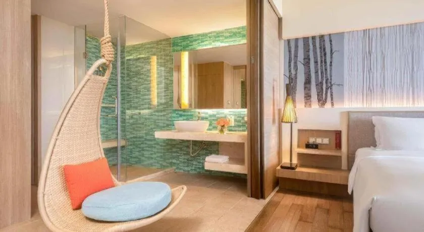 Bed in Wulan Resort Hainan ClearWater Bay