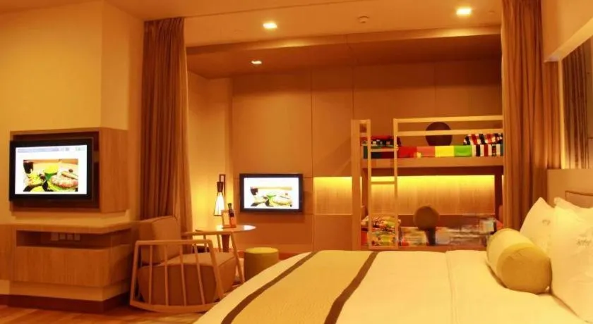 Bed in Wulan Resort Hainan ClearWater Bay