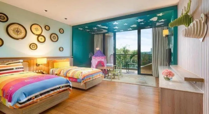 Bed in Wulan Resort Hainan ClearWater Bay