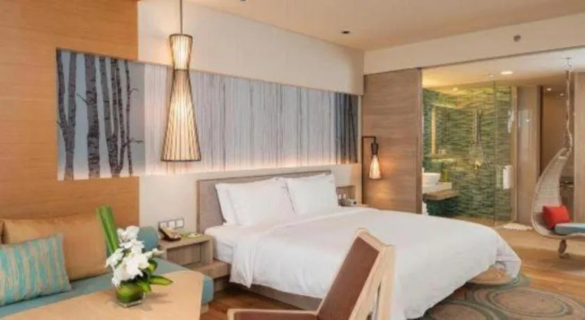 Bed in Wulan Resort Hainan ClearWater Bay