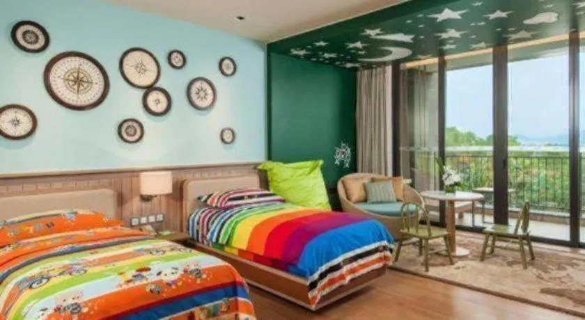 Bed in Wulan Resort Hainan ClearWater Bay