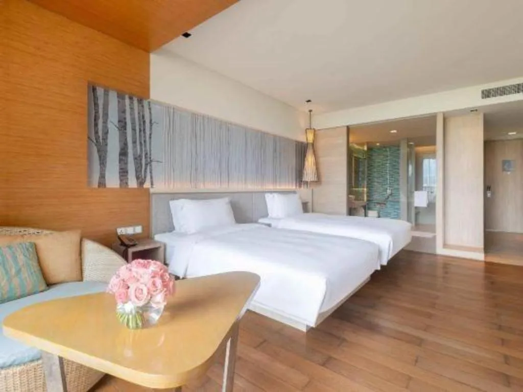 Bed in Wulan Resort Hainan ClearWater Bay