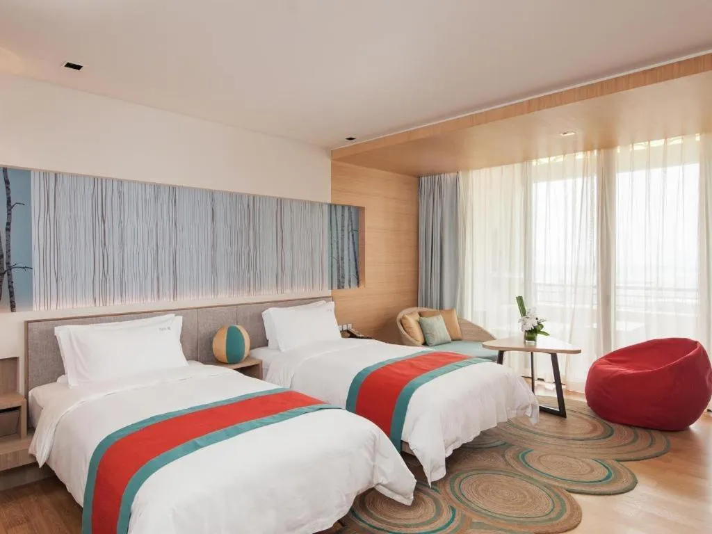 Bed in Wulan Resort Hainan ClearWater Bay