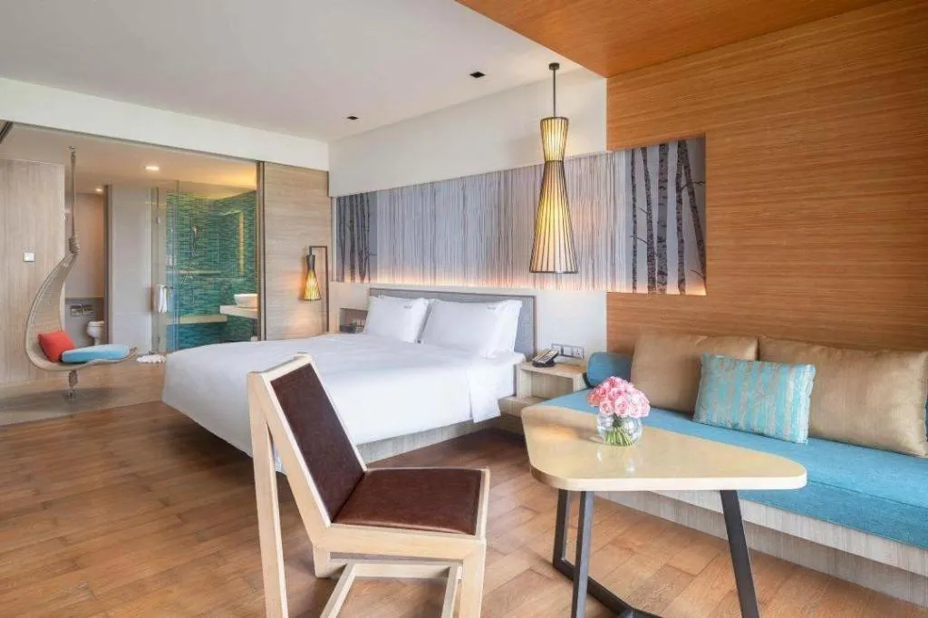 Bed in Wulan Resort Hainan ClearWater Bay