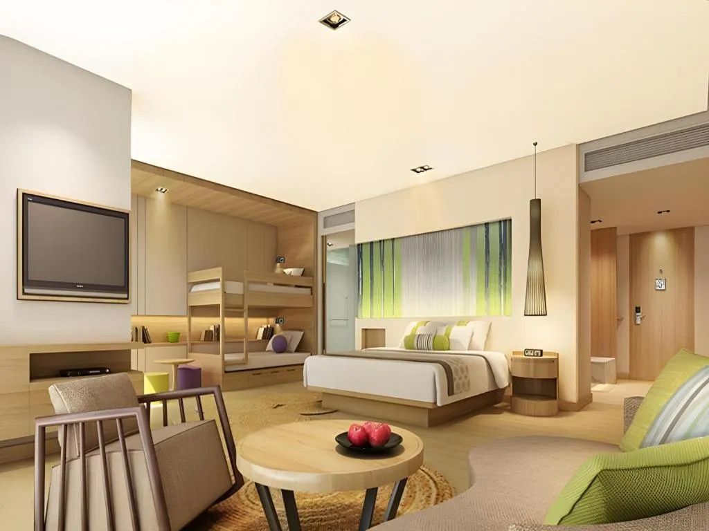 Bed in Wulan Resort Hainan ClearWater Bay