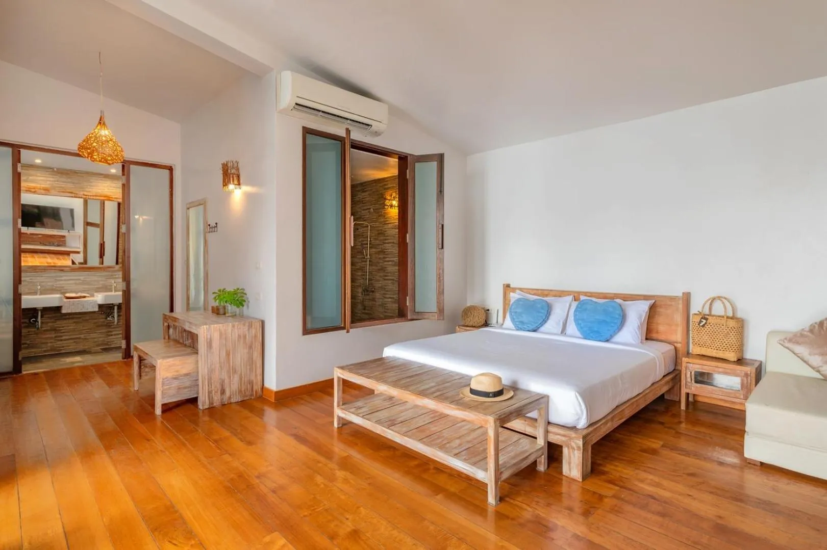 Bed in Wendy the Pool Resort @ Koh Kood