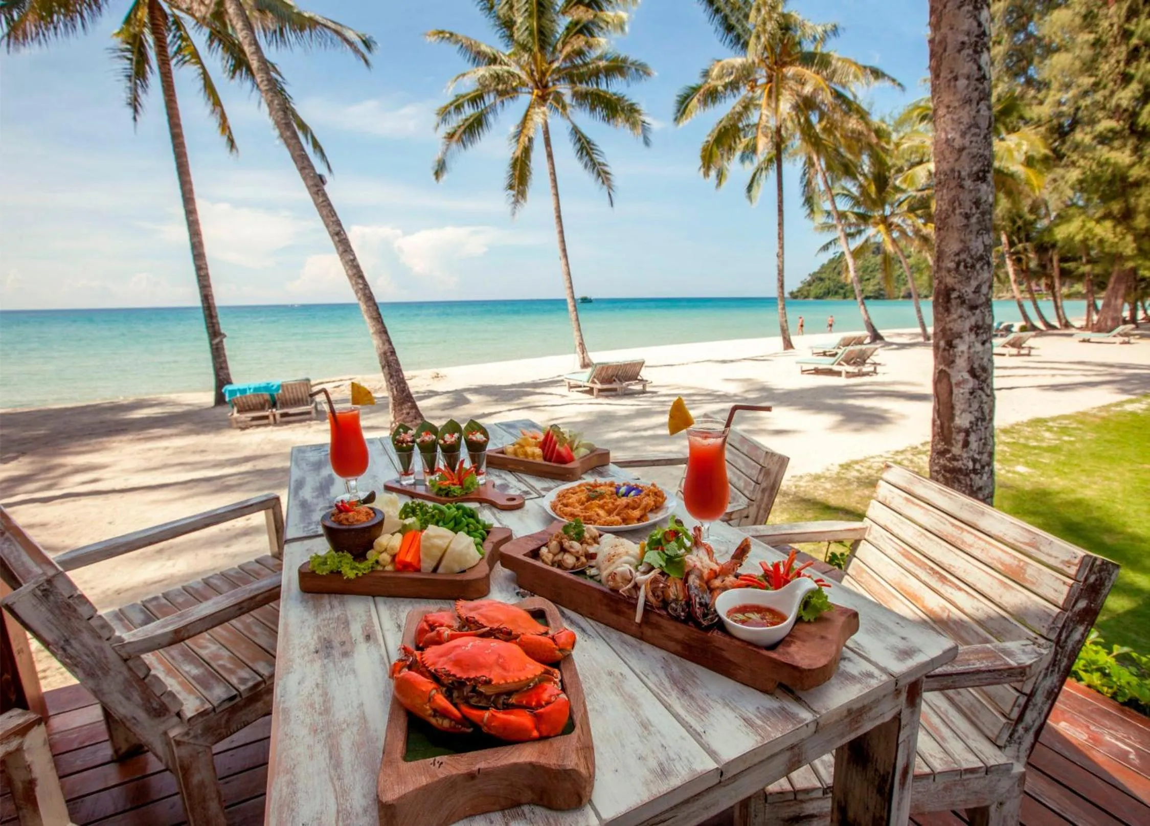 Dinner in Wendy the Pool Resort @ Koh Kood