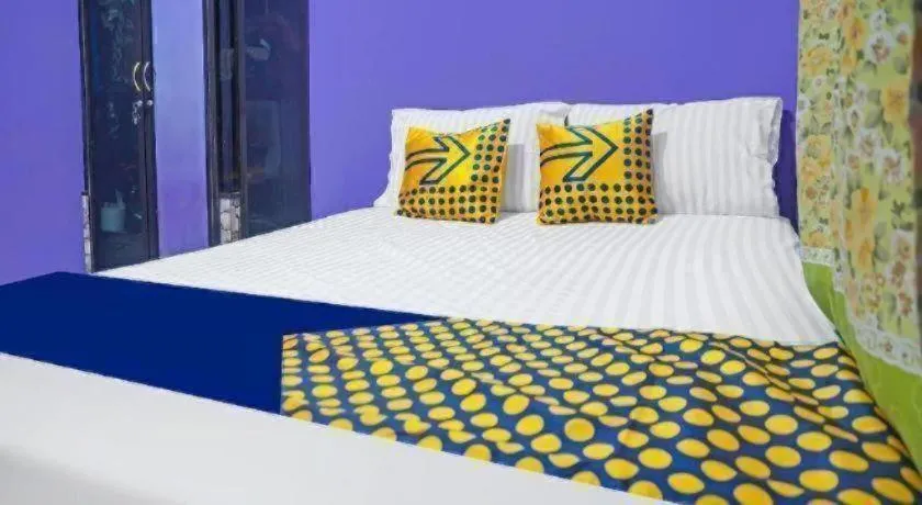 Bed in Hotel O Kost Qiu Qiu 99