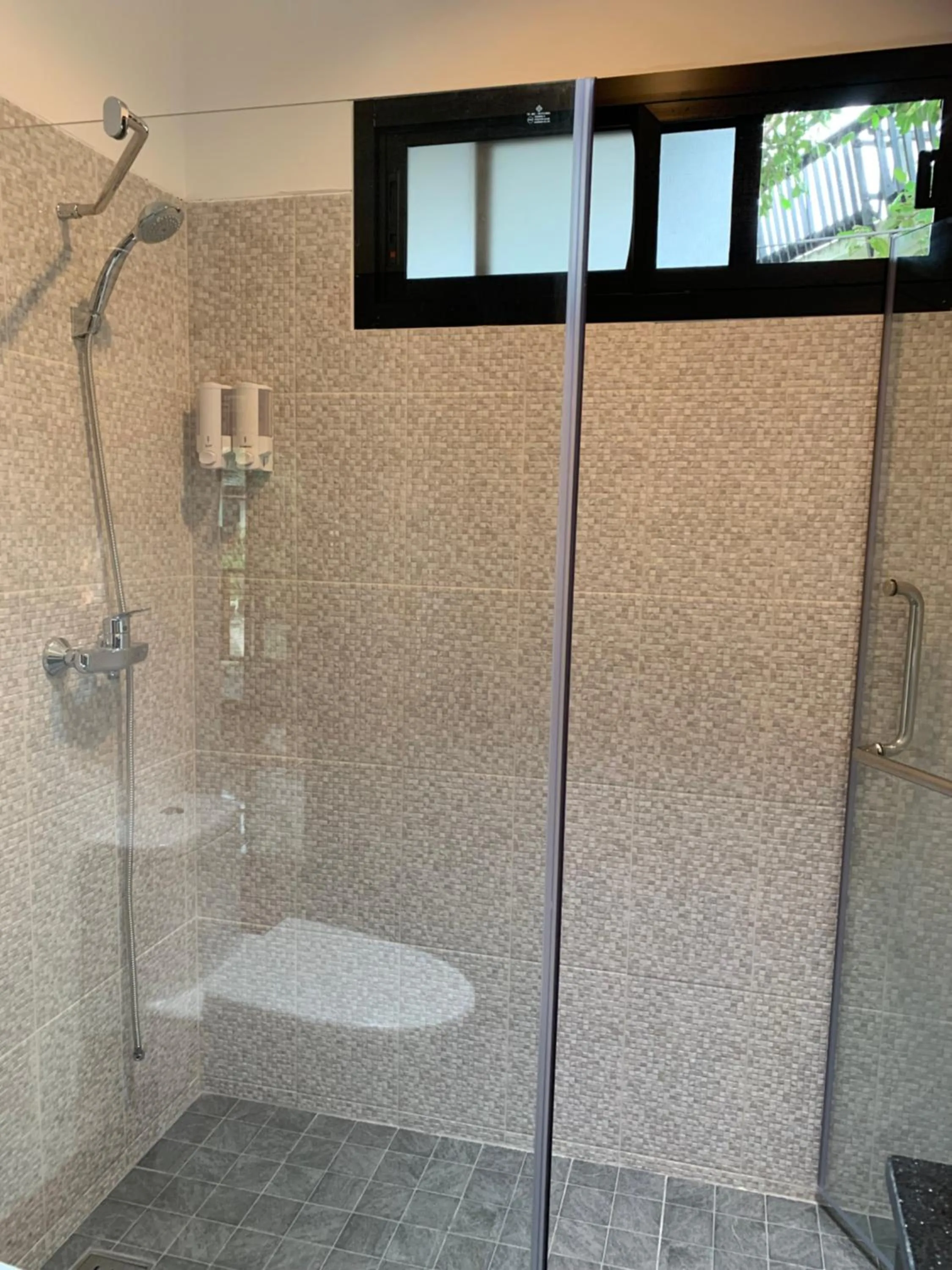 Shower in Noble House Beach Resort