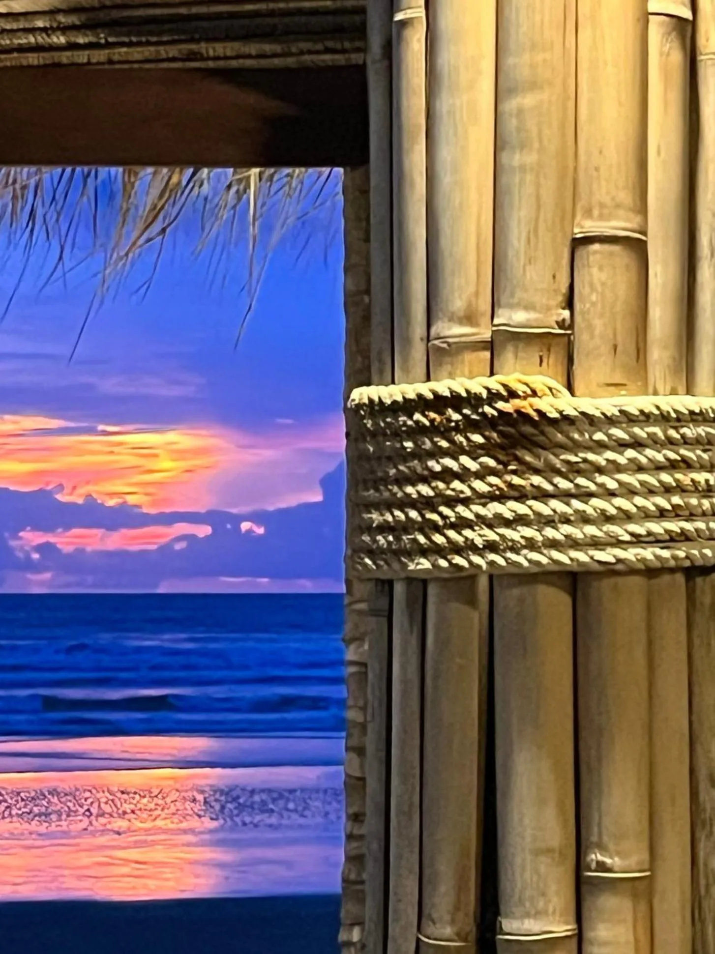 Sunset in Noble House Beach Resort