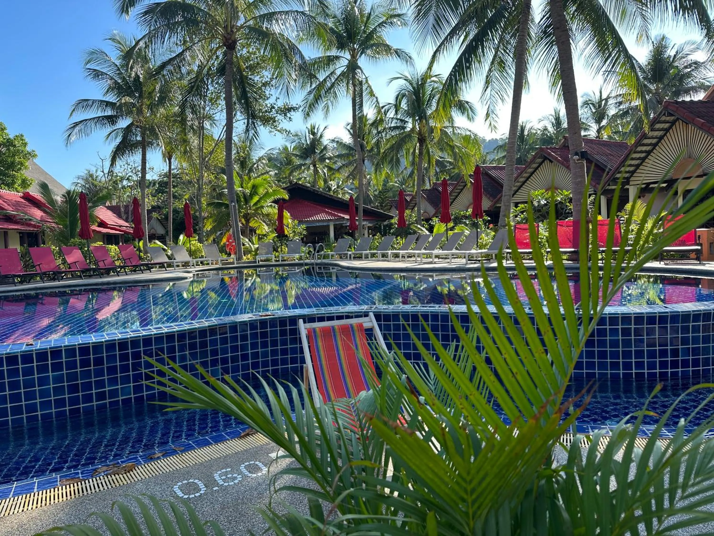 Swimming pool in Noble House Beach Resort