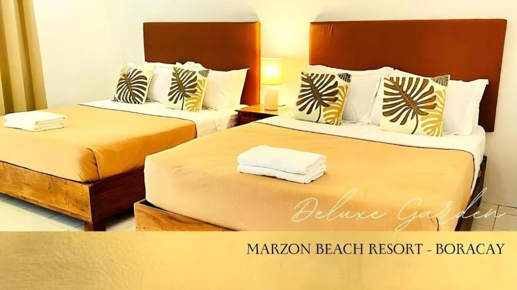 Bed in Marzon Beach Resort - Boracay