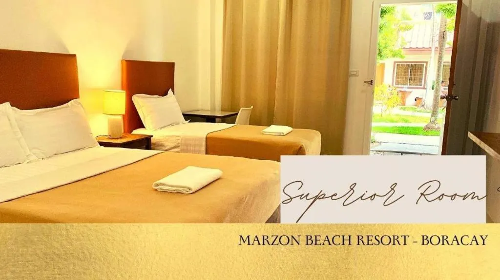 Bed in Marzon Beach Resort - Boracay