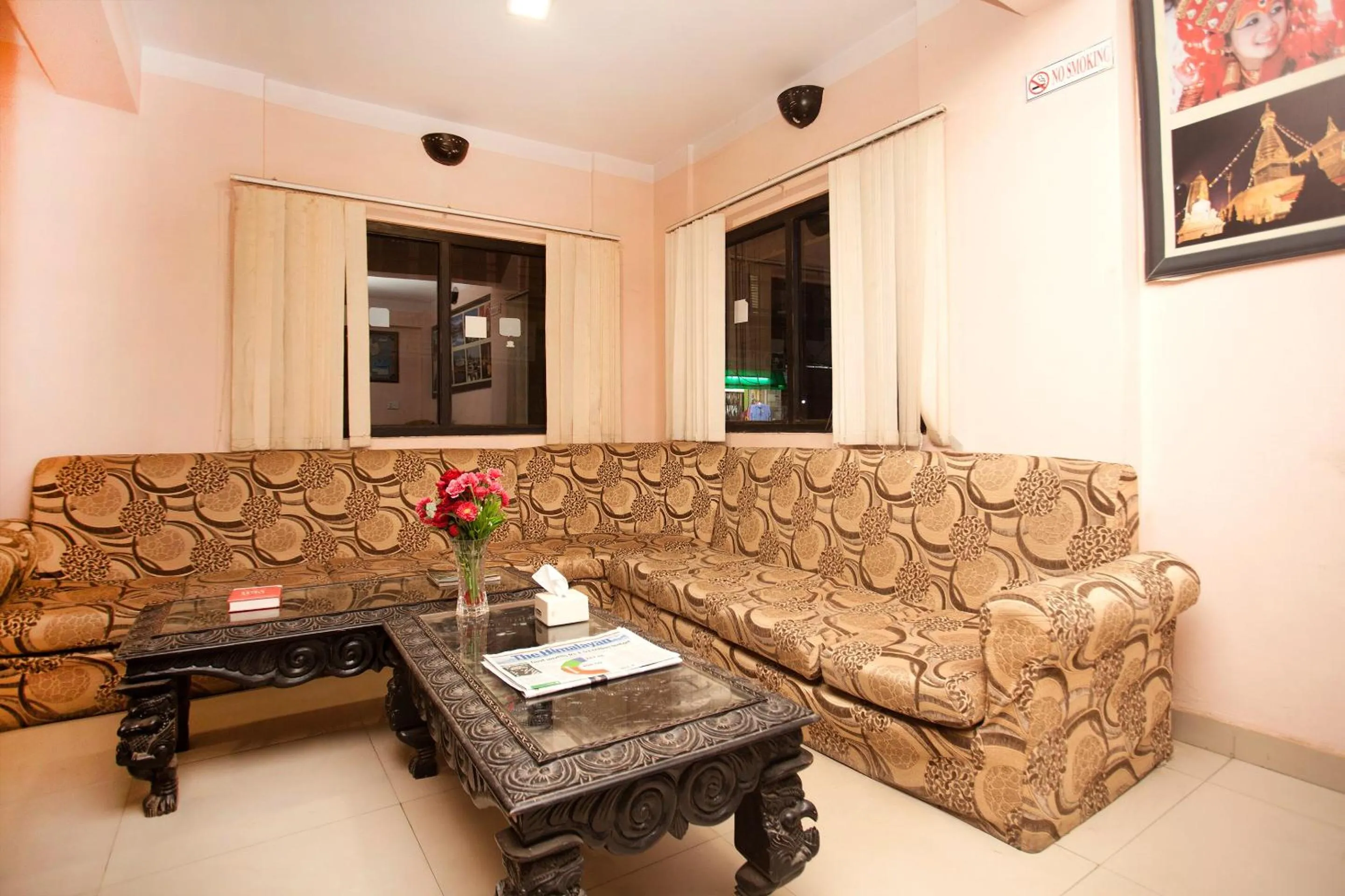 Lobby or reception in Kathmandu City Hotel