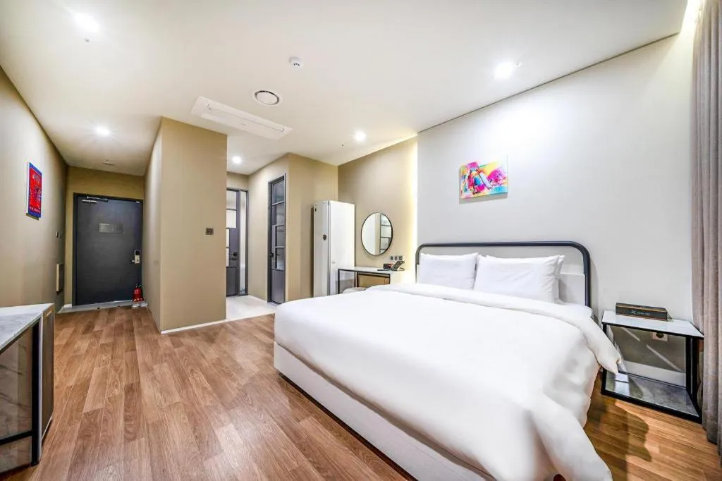 Bed in Hotel PIED Suseong