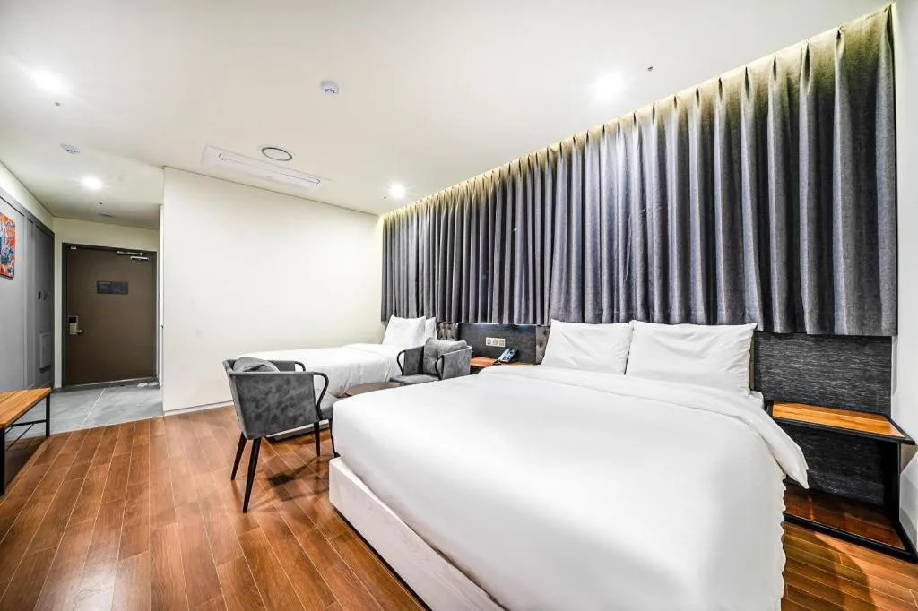 Bed in Hotel PIED Suseong