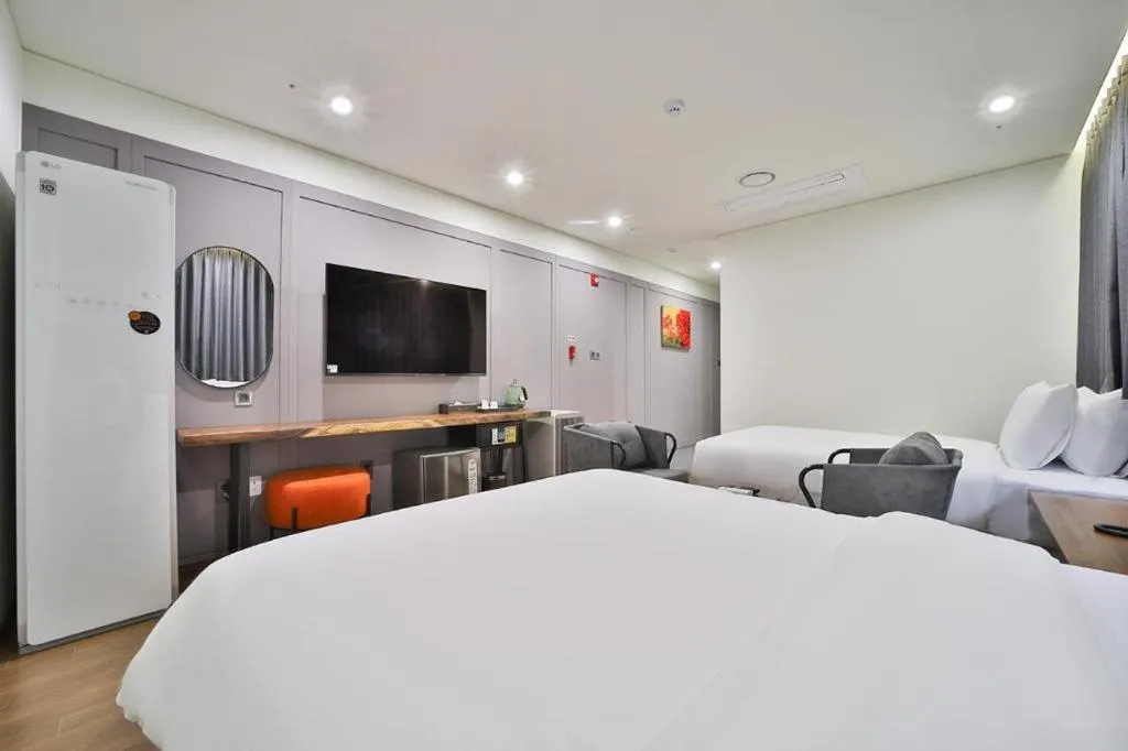 Bed in Hotel PIED Suseong