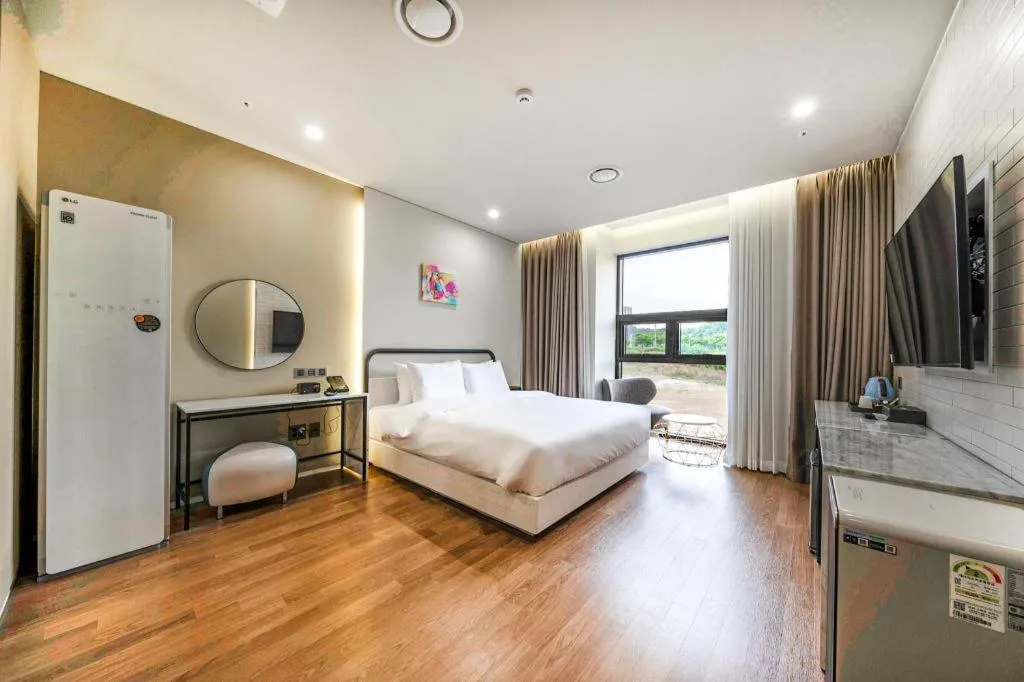 Bed in Hotel PIED Suseong